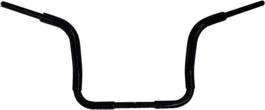 Fat Baggers, Inc. 1-1/2" EZ Install Rounded Top Handlebar 12" Black 813012-B