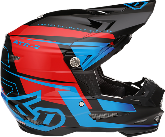 6D HELMETS ATR-2 Mach Helmet Blue/Red/Black XL 123318
