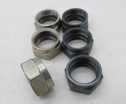 Lot of 6 Harley-Davidson Genuine NOS Aermacchi Petcock Fuel Valve Nuts 63528-66P