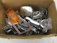 Huge Mixed Lot of Honda Goldwing Motorcycle Chrome Trim Parts &  Accessories