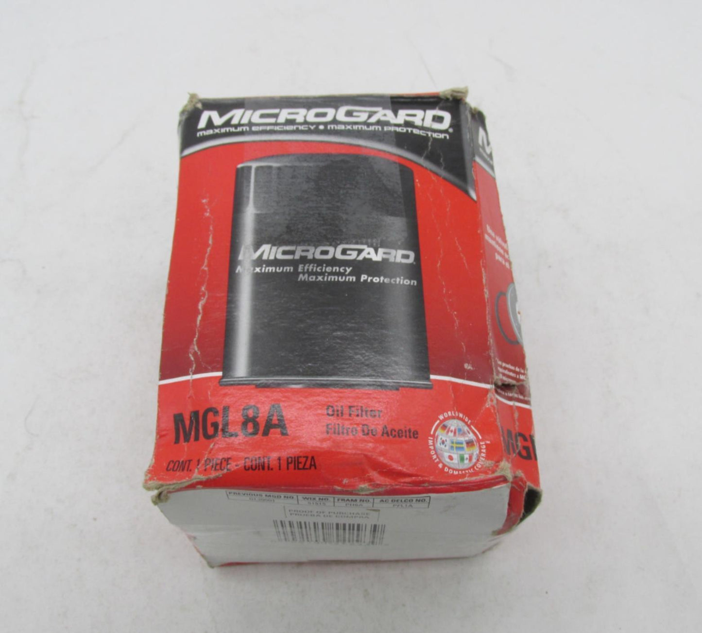 Microgard Black Oil Filter MGL8A