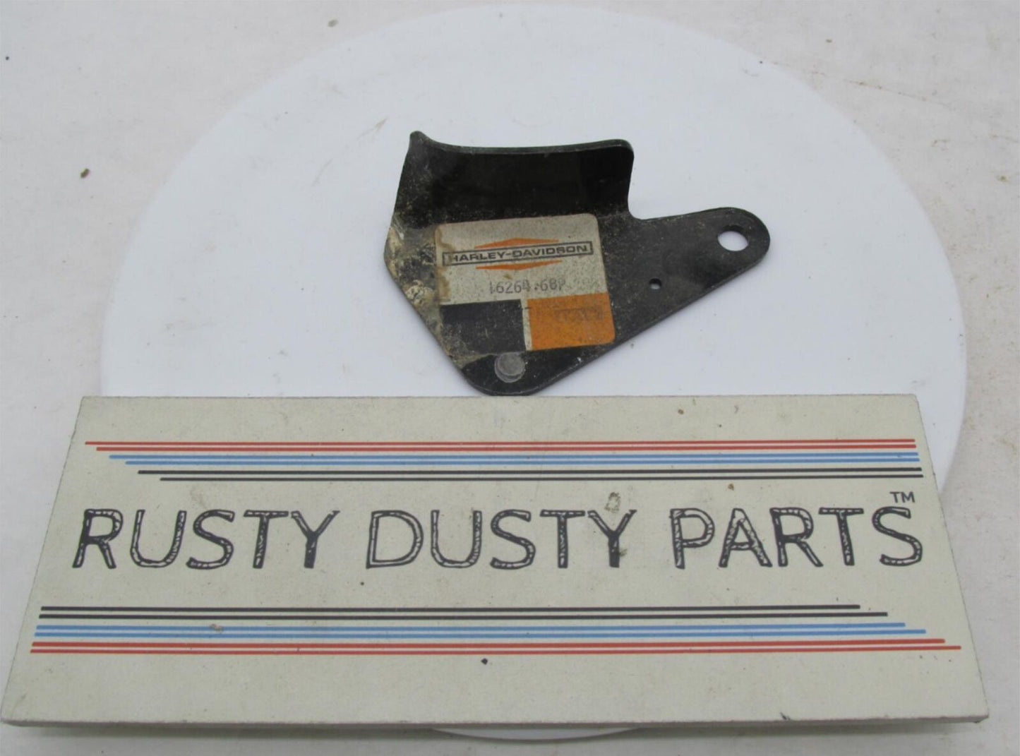 Harley Davidson Genuine NOS Black Upper Left Engine Mounting Plate 16264-68P