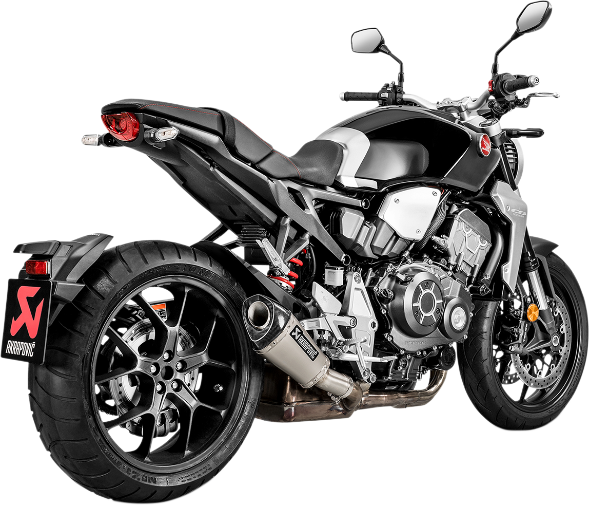 Akrapovic Slip-On Muffler Hexagonal Titanium Carbon Fiber S-H10SO21-ASZT