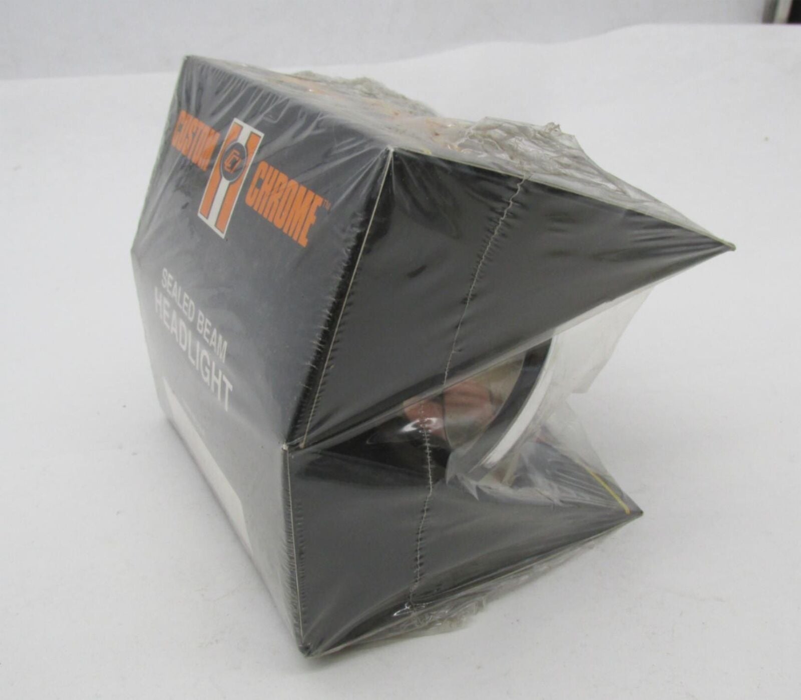 Harley Custom Chrome 5-3/4" 5.75" Tribar Spotlight 60/55W Bulb Headlight 15-084