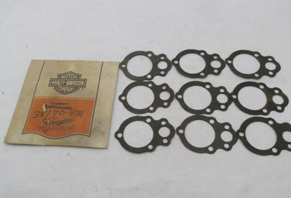 Lot of 9 Harley Davidson Genuine NOS Oil Seal Gaskets 35170-47A