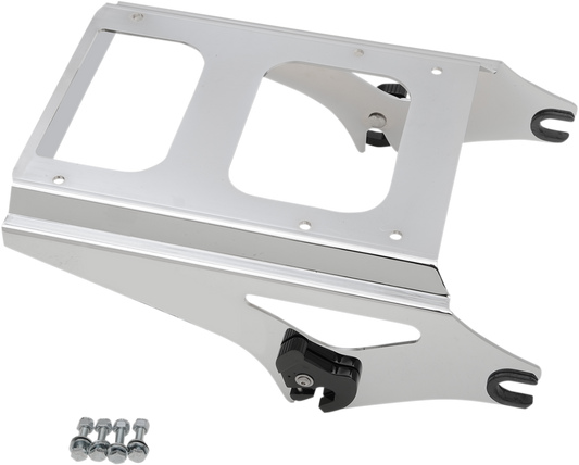 Drag Specialties Quick Detach Tour Box Mount Chrome 1510-0242