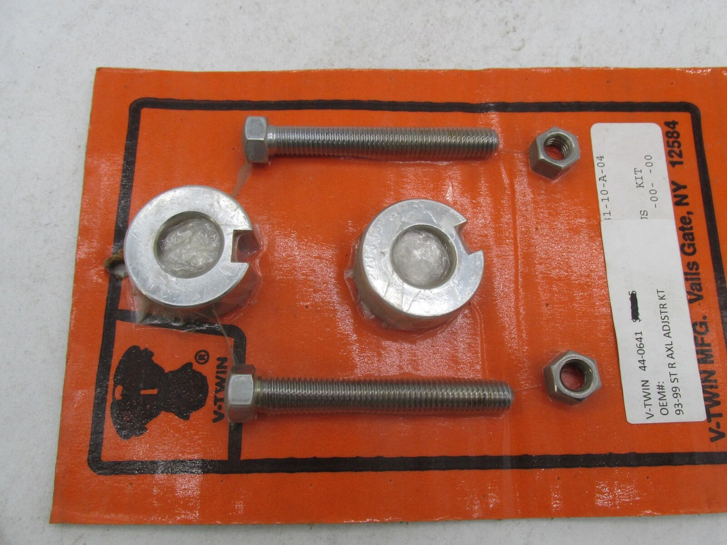 Harley Davidson V-Twin 93-99 Rear Axle Adjuster Kit 44-0641