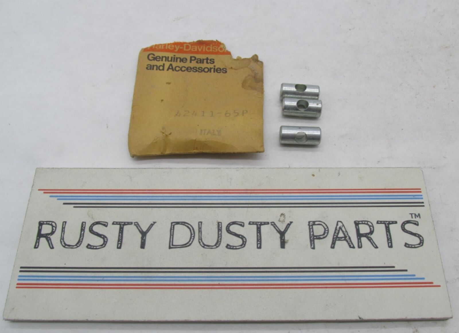 Lot of 3 Harley-Davidson Genuine NOS Aermacchi Brake Lever Pins 42411-65P