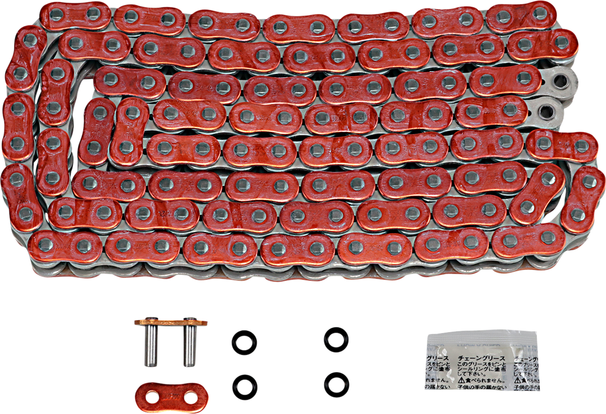 EK ZVX3 Sealed Extreme Sportbike Series Chains  120 Orange 530 530ZVX3-120AO