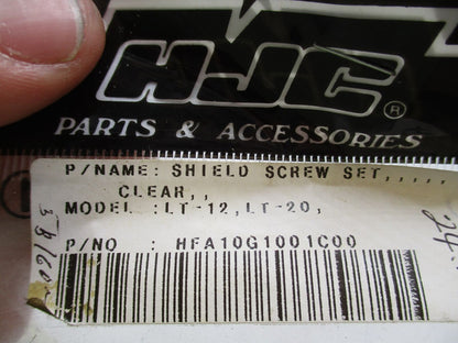 HJC Motrocycle Helmet Shield Screw Set LT-12 LT-20 HFA10G1001C00