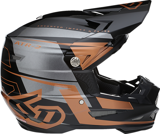6D HELMETS ATR-2 Mach Helmet Bronze/Gray/Black XL 123308