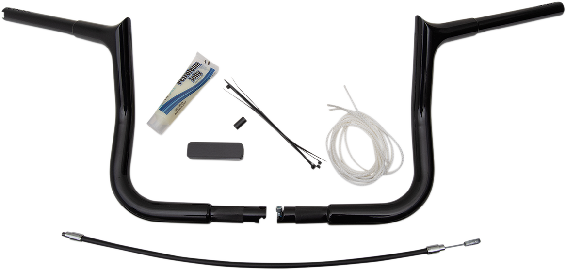 Fat Baggers, Inc. 1 1/4" EZ Install Pointed Top Handlebar Kits 909110-B