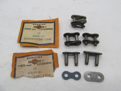 Lot of 5 Harley Davidson Genuine NOS Connecting Chain Links 40048-61