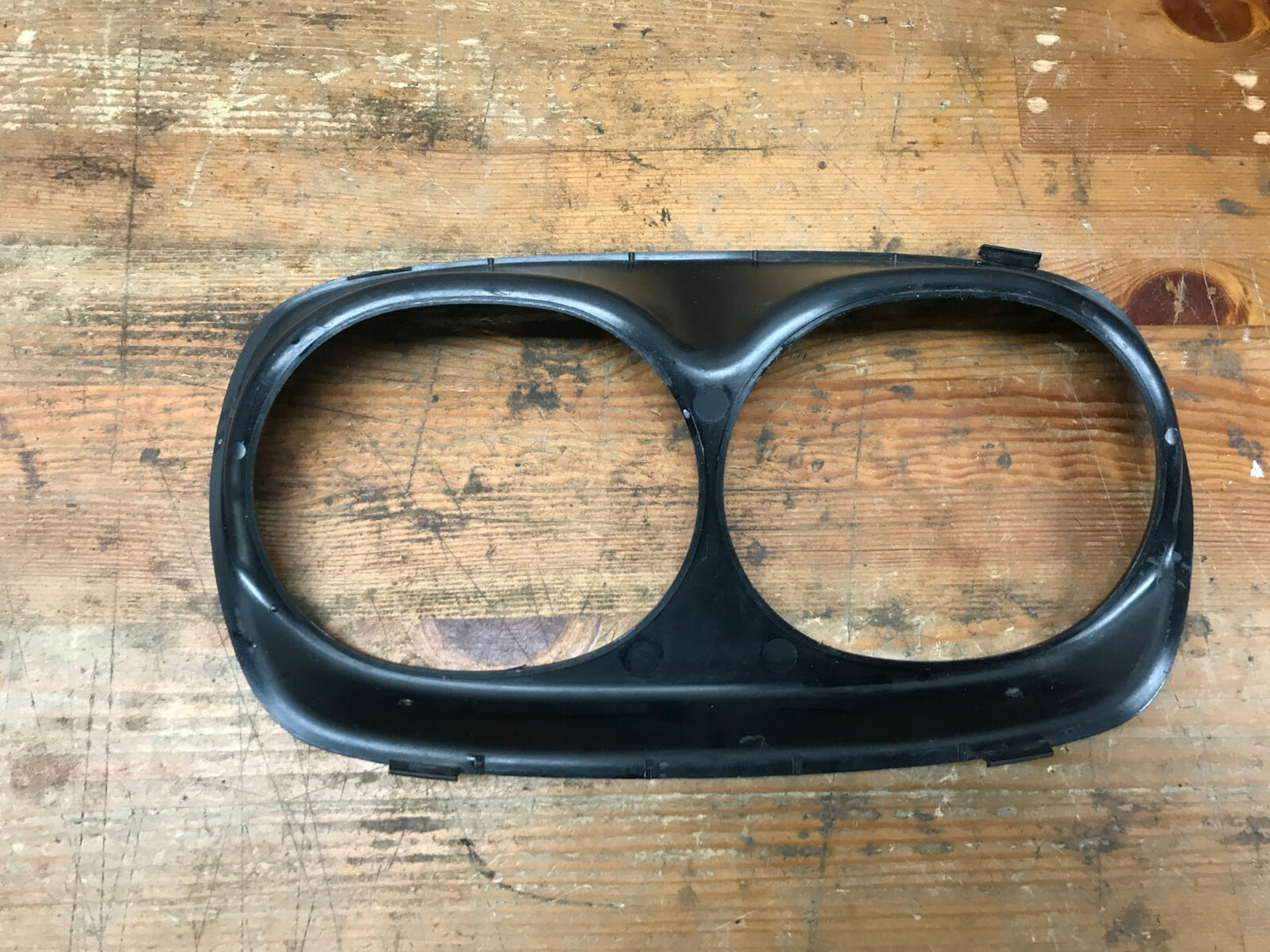 Harley Road glide Custom dual Headlight Housing Headlamp Visor Black T