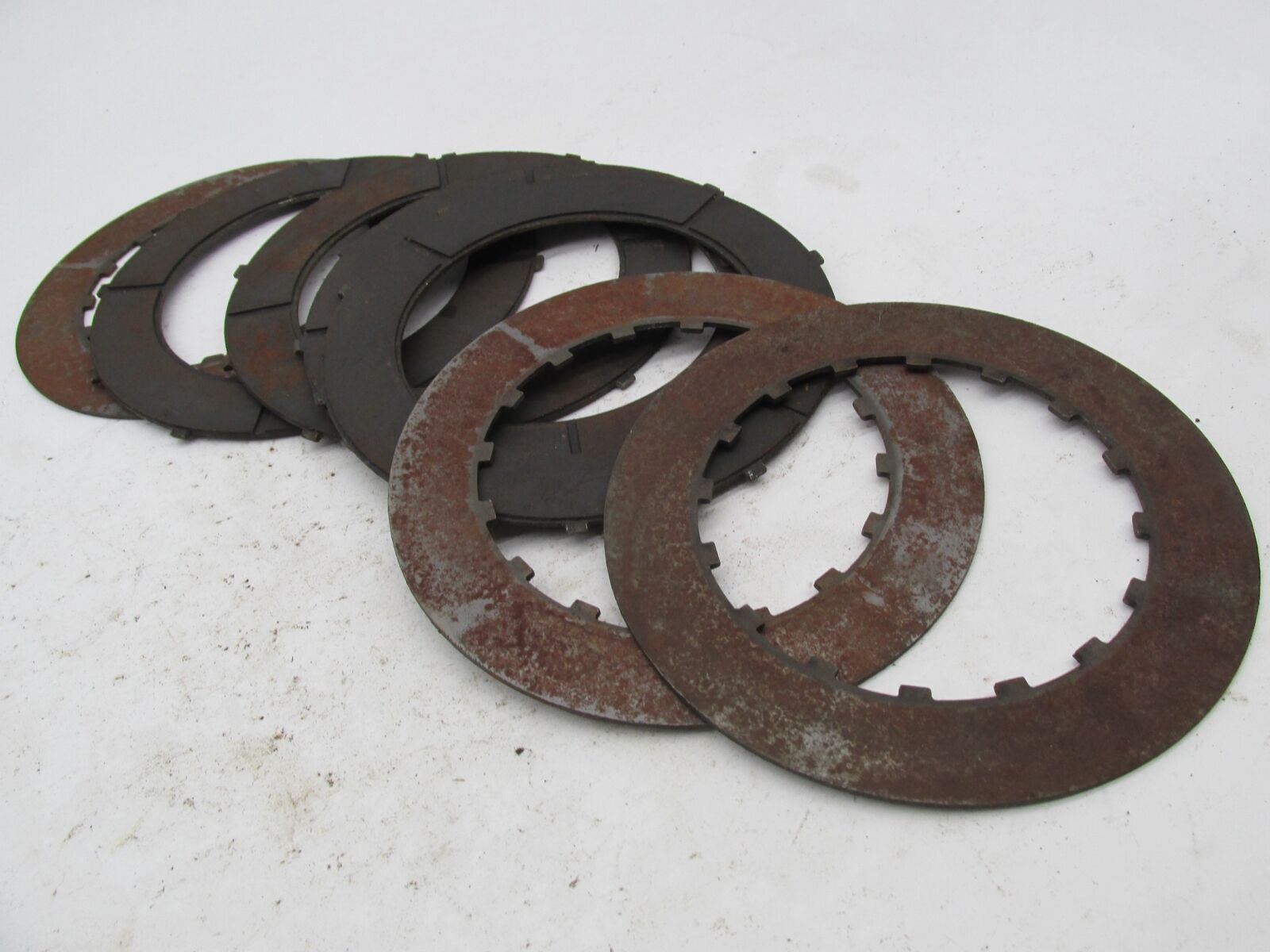 Lot of 7 Vintage Original BSA Triumph Clutch Plates