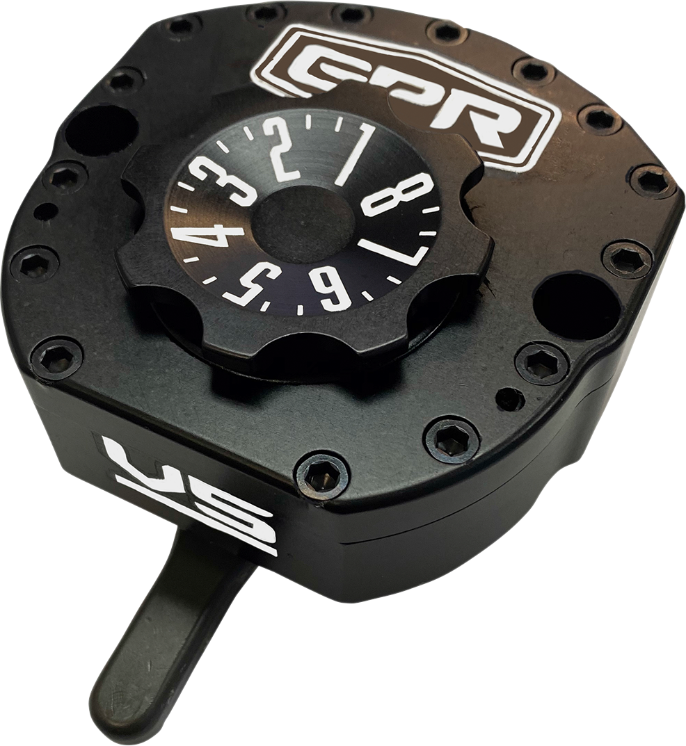 GPR V5 Steering Damper Black 5-5011-4015K