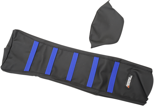 Moose Racing Ribbed Seat Cover Blue 0821-2871