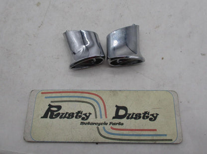 Pair of Harley Davidson Chrome Narrow Turn Signal Standoffs XL FXD FXST FXR