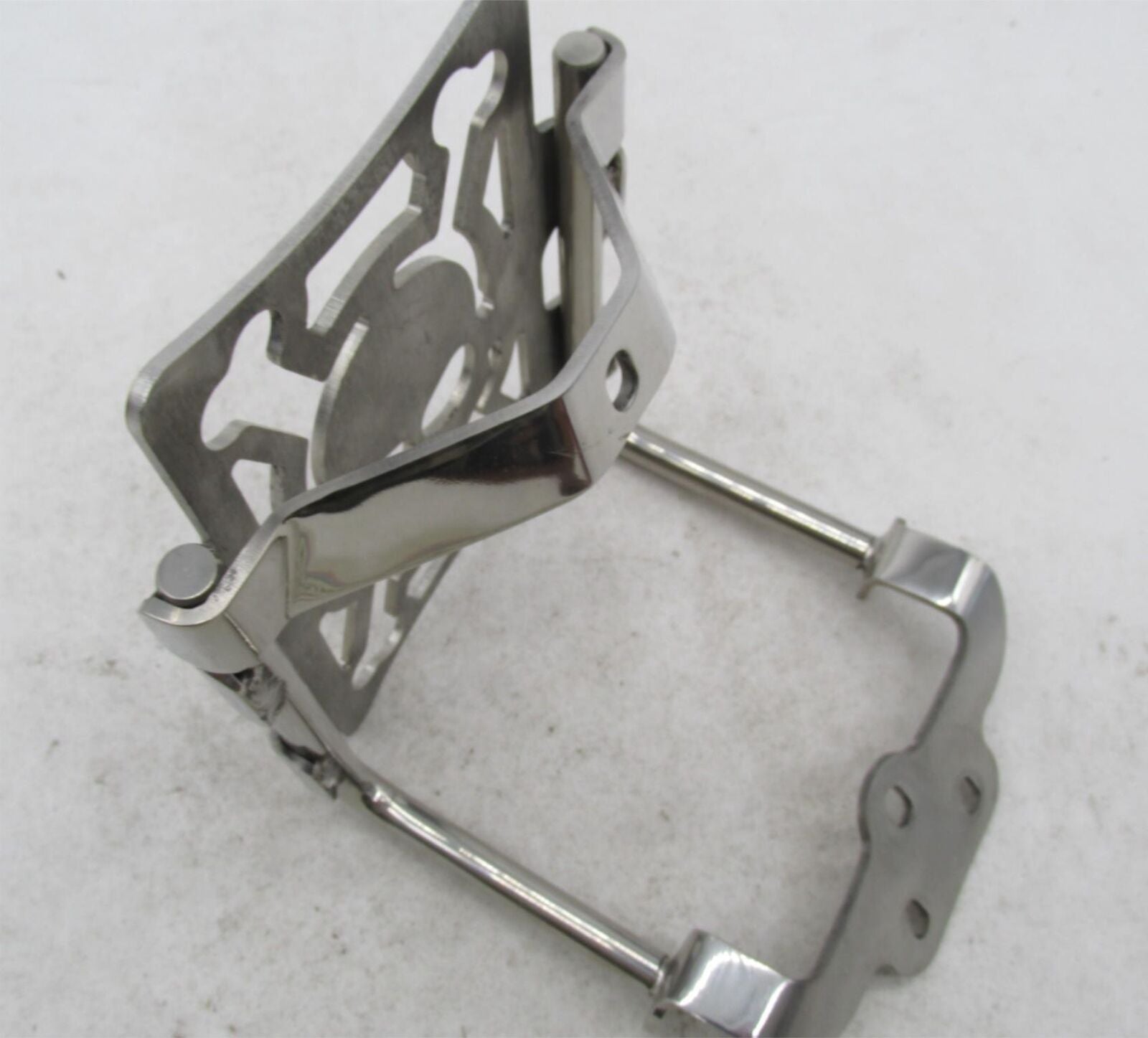 Harley Davidson Mini Chrome Skull Luggage Rack