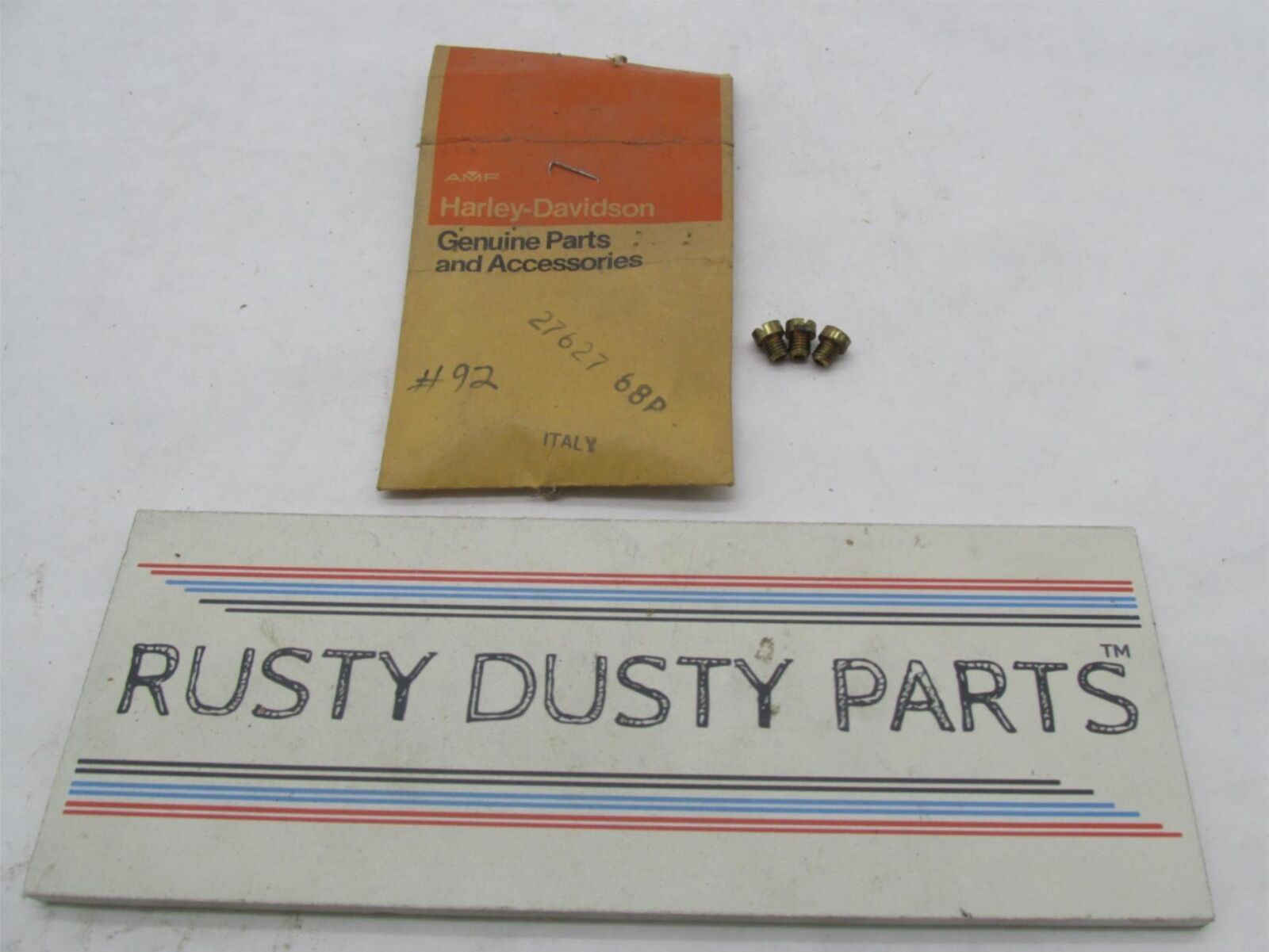 Lot of 3 Harley-Davidson Genuine NOS Aermacchi High Speed Jets 27627-68P