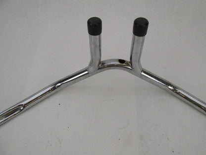 Set of Harley Davidson 1" Chrome 5.5" Center Rise T-Bars Handlebars