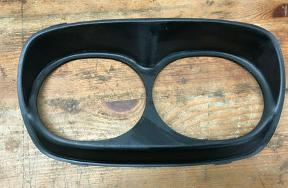 Harley Road glide Custom dual Headlight Housing Headlamp Visor Black T
