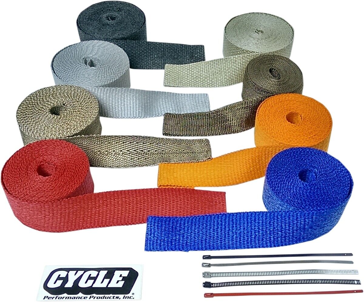 Cycle Performance Exhaust Pipe Wrap 2"x50" Multi Tone CPP/9065-50