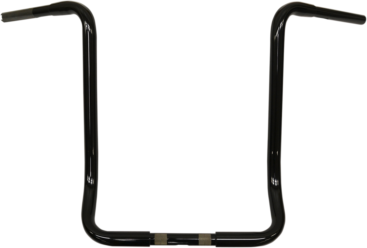 LA Choppers 1 1/4" Ape Hanger Handlebars 18" Black LA-7321-18B