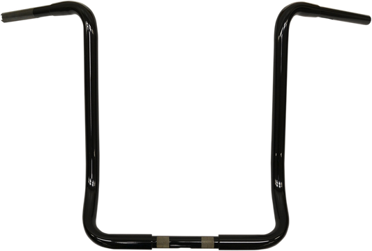 LA Choppers 1 1/4" Ape Hanger Handlebars 18" Black LA-7321-18B