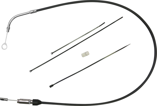 Drag Specialties Upper Clutch Cable 49" Black/Chrome 0652-2872