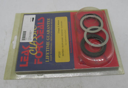 Honda Kawasaki Suzuki Leak Proof Seals Classic Fork Seals 33MM X 46MM 7211
