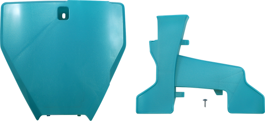Acerbis Front Number Plate Teal/Metallic 2726577441
