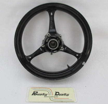 Enkei Motorcycle Tri Spoke 3 Spoke 17x3.5" Black Front Wheel