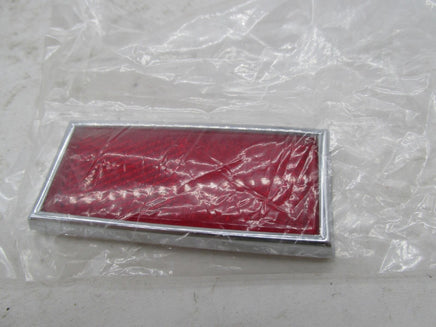 Harley Davidson Genuine NOS Framed Red Reflector Shovelhead Saddlebag 59255-72