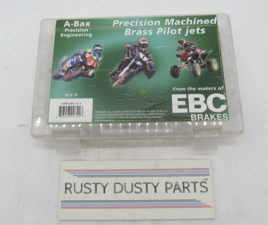 Large Mixed lot of EBC Motorcycle Mikuni Brass Machined Carb Pilot Jets MPJK-01