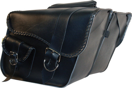Willie & Max Ranger Braided Slant Saddlebag 58750-20