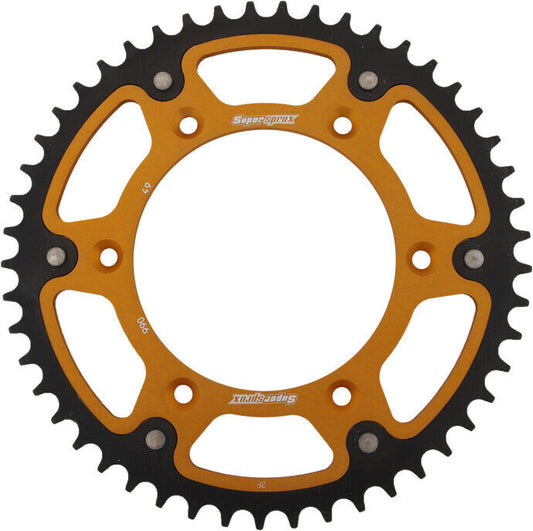 Supersprox Rear Stealth Sprocket 49T Gold RST-990-49-GLD