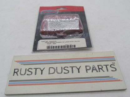 Harley Davidson Genuine Red Rear Fender Tip Market Light Lens