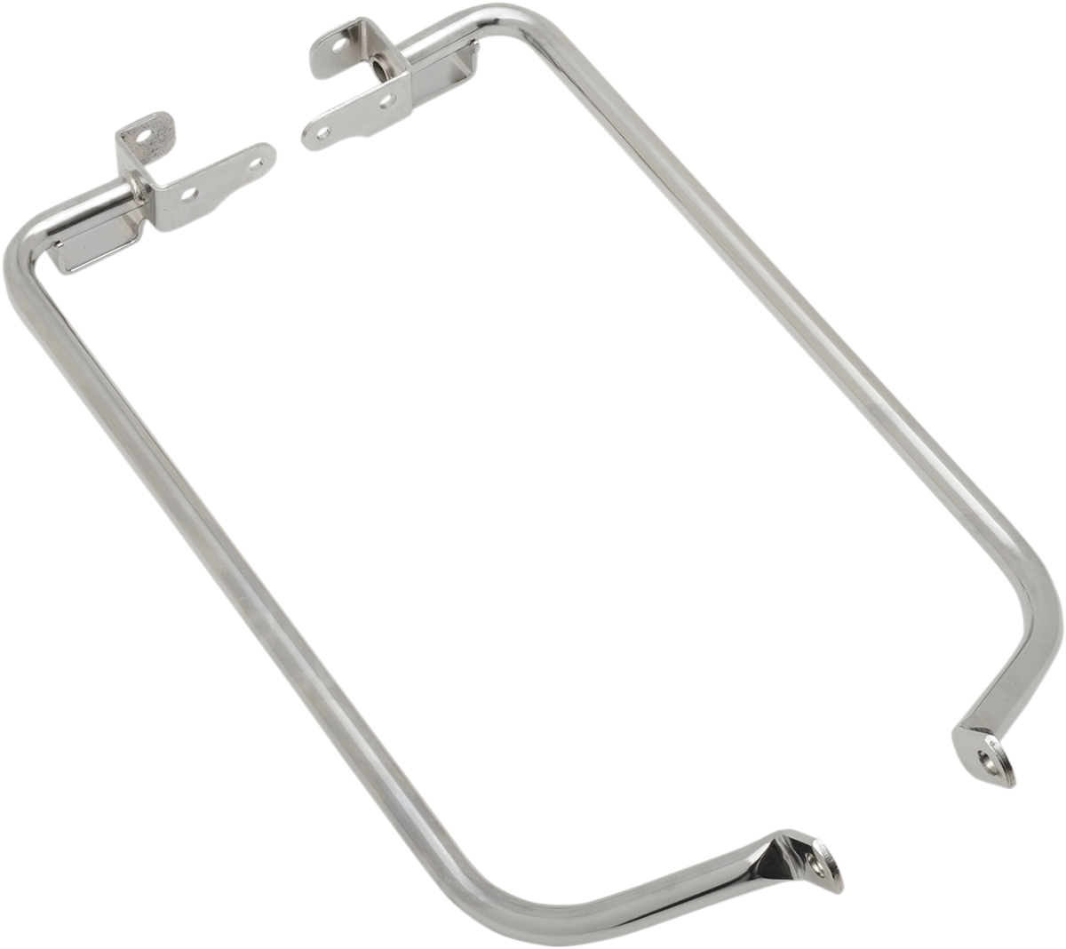 Drag Specialties Saddlebag Support Brackets Chrome 3501-1041