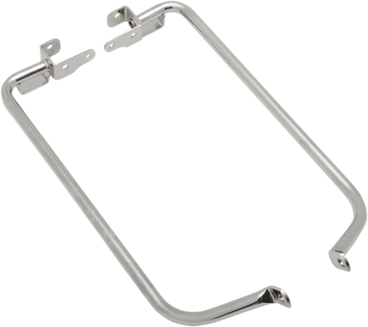 Drag Specialties Saddlebag Support Brackets Chrome 3501-1041