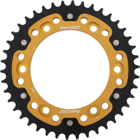 Supersprox Rear Stealth Sprocket 42T Gold RST-899-42-GLD