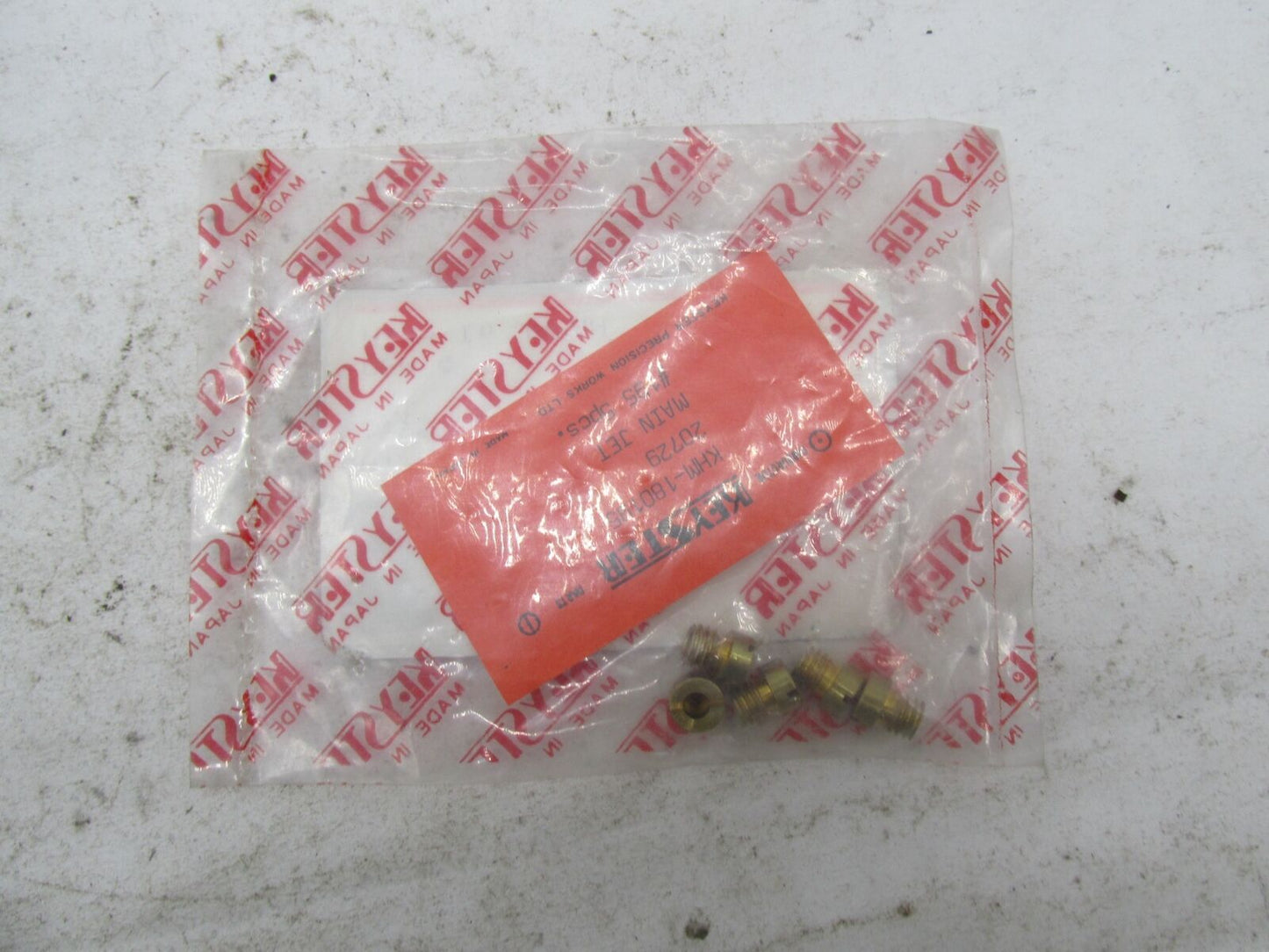 Lot of 5 Harley Davidson Keyster #195 CV Carburetor Main Jets 20729