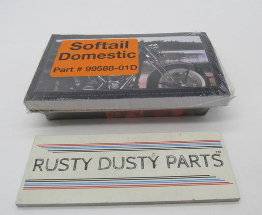 Harley-Davidson Factory Complete 2001 Softail Owner's Manual 99588-01D 99469-01