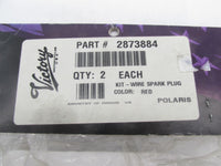 Victory Polaris Motorcycles Genuine NOS Spark Plug Wire Kit Red 2873884