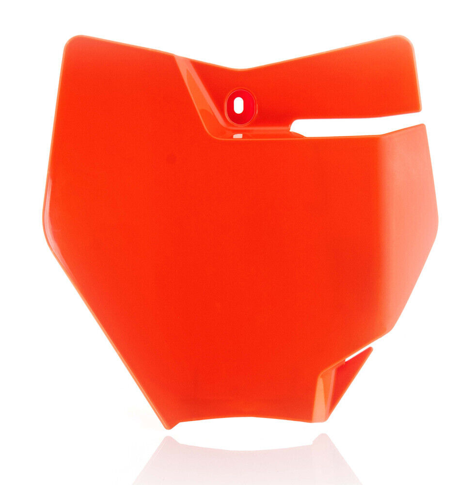 Acerbis Front Number Plate Orange 2449405226
