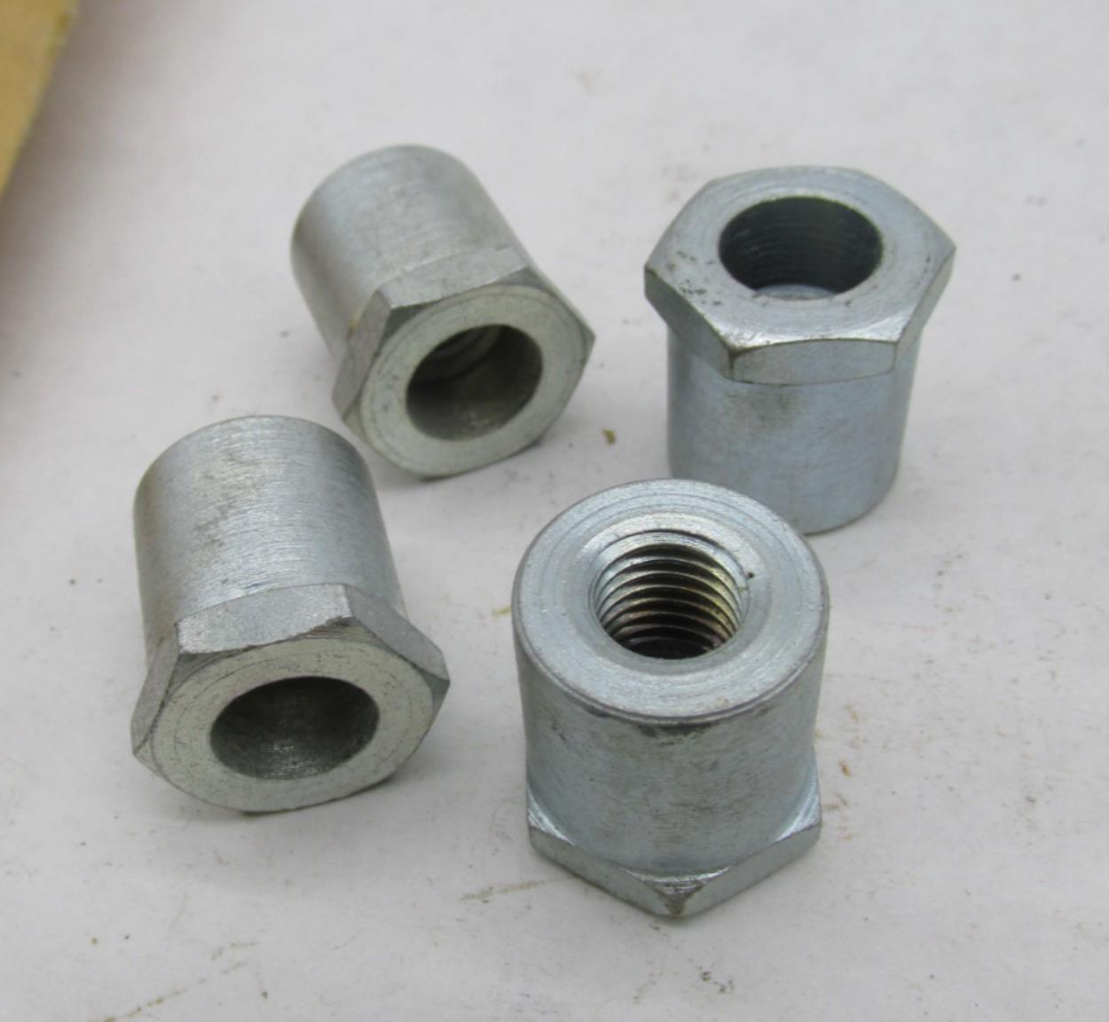 Lot of 4 Harley Genuine NOS Aermacchi Magneto Rotor Mounting Nuts 29595-73P