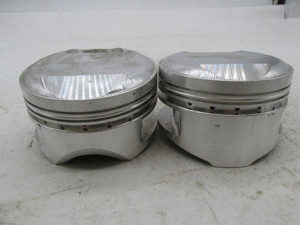 Pair of Harley Davidson Ross NOS High Performance Over Sized Pistons 132211 ZE