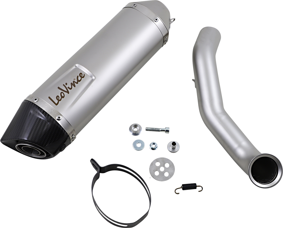 Leo Vince LV One Evo Slip-On Muffler Stainless Steel 14302E