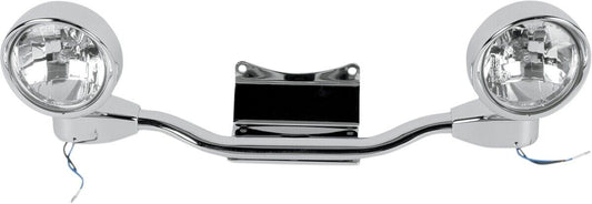 Show Chrome Elliptical Driving Light Kit 3 1/2in. Diameter 53-132