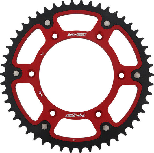 Supersprox Rear Stealth Sprocket 50T Red RST-8000-50-RED